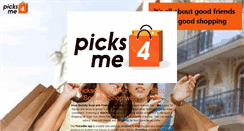 Desktop Screenshot of picks4me.com